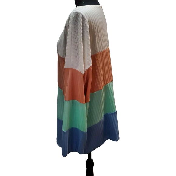 Haptics by Holly Harper Women's Colorblock Top 3X NWOT Lightweight‎ Long Sleeve - Picture 6 of 16